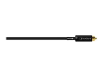 NorStone ARRAN - Câble de subwoofer - 0.08 mm² - RCA mâle pour RCA mâle - 10 m - noir