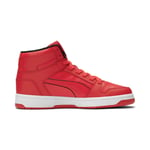 Puma Rebound Layup LUX 38823802 Mens Red Synthetic Lifestyle Trainers Shoes