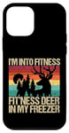 Coque pour iPhone 12 mini Je suis dans le fitness Fit'Ness Deer In My Freezer Funny