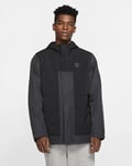 MENS NIKE LEBRON PROTECT THERMA JACKET SIZE L (AT3902 010) BLACK