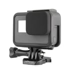 For GoPro HERO 7 6 5 Black Standard Frame Border Housing Case Mount + Lens Cap