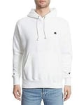 Champion Life Men's Reverse Weave Pullover Hoodie, White, M