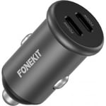 FoneKit Travel 40W, 2 x USB-C biladapter