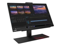 Lenovo ThinkCentre M90a 11CD - Tout-en-un - avec Support de moniteur à fonction complète - Core i5 10500 / 3.1 GHz - RAM 8 Go - SSD 256 Go - TCG Opal Encryption, NVMe - graveur de DVD - UHD Graphics 630 - Gigabit Ethernet LAN sans fil: - 802.11a/b/g/n/a
