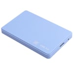 USB3 bleu clair - Boîtier Externe Pour Disque Dur Hdd 2.5 &quot,Pour Macbook, Ordinateur Portable