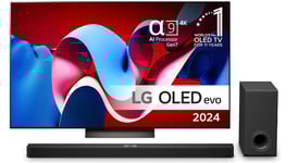 LG 77" OLED77C44LA + LG Soundbar NS90TY