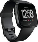 Fitbit Versa Health and Fitness Smartwatch - Black, C