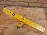 STABILA 96/2 24" HEAVY DUTY RIBBED DOUBLE PLUMB SPIRIT LEVEL + 17768 PRO POCKET