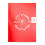 Liverpool FC Födelsedagskort Liverbird - Röd adult S23CW01