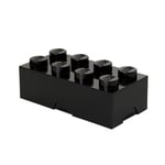 LEGO 8 Brick Lunch Box - Black
