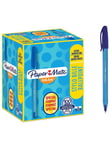 Papermate Paper Mate InkJoy 100ST Ballpoint Pens | Medium Point (1.0 mm) | Blue | 100 Count