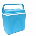 Large 24L Cool Box Cooler Insulated Hot Cold Food Drink Picnic Beach Camping UK