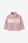 Name it mini - Teddyjacka nmfMiffi Teddy Jacket - Rosa