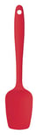 Vogue Silicone Mini Spoon Spatula Red - 200mm