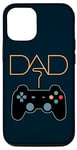 Coque pour iPhone 12/12 Pro Gamer Dad Manette de jeu vidéo pour la fête des pères