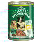 James Wellbeloved Adult Dog Hypoallergenic Paté med lamm & kyckling - Ekonomipack: 12 x 400 g