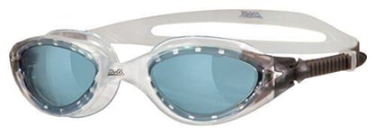 Zoggs Adults Panorama Smoke Tinted Lenses Goggles with UV Protection - Clear