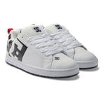 DC Shoes Men's Court Graffik White/Black/black Low Top Sneaker shoes Clothing