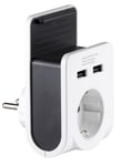 Gelia 4000060231 Laddstation 1-vägs och 2 x USB med hållare