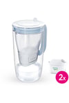 Pack Carafe en verre Model One + 2 Cartouches Maxtra Pro