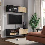 IKEA BOASTAD tv-möbel, kombination 121x42 cm