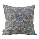 Strawberry Thief kuddfodral slate William Morris