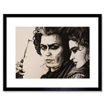 Wee Blue Coo Sweeney Todd Johnny Depp Maguire Art Picture Framed Wall Art Print