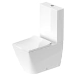 Duravit Viu golvstående toalett, utan cistern, rimless, vit
