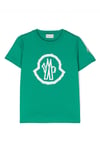 Kids Over Size Logo T-shirt Green KIDS