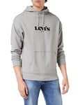 Levi's Men's Relaxed Graphic Sweatshirt Hoodie, Modern Vintage Po Mhg, S