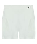 Nike Dri-Fit Seamless Shorts Training Runing White Womens Gym Bottoms 241080 102 Nylon - Size Small/Medium