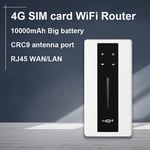 4G SIM Card Wifi Router 150Mpbs 10000MAh Battery Lte Modem Travel  MIFI9353