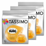 Tassimo Café Hag Crema Decaff Coffee 3 Packs, 16 T-Discs  (48 Drinks In Total)