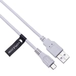 Câble de Charge Micro USB Compatible avec JBL Charge 2, Xtreme, Flip 2, Flip 3, Clip Go, Creative MuVo mini, Anker SoundCore Ultra Pocket / MP141 A7908 A3143 Premium | Portable Sans fil Bluetooth 2m