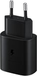 Samsung 25W -pikalaturi, USB-C, musta