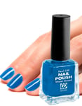 Blå Nagellack - Vattenbaserad "Peel Off"
