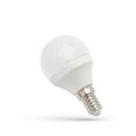 LED Klotlampa E14 6W/830 520lm 230V Opal