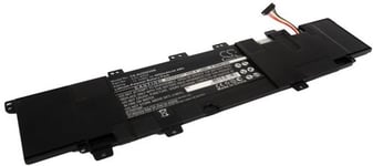 Kompatibelt med Asus PU500X3317CA, 11.1V, 4000 mAh