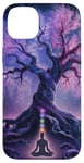 Chakra Méditation Arbre Nature Univers Éléments Coque pour iPhone 14 Plus