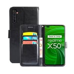 Mobilplånbok 3-kort Realme X50 Pro 5G  - Svart