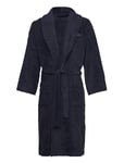 Archive Shield Terry Robe Morgonrock Navy GANT