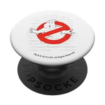 Ghostbusters Logo Stencil on Brick PopSockets Swappable PopGrip