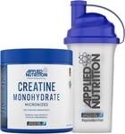Applied Nutrition Creatine + 700Ml Shaker | Creatine Monohydrate Micronized Powd