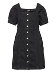Rhode Denim Mini Dress Z5367 B Kort Klänning Black LEVI´S Women