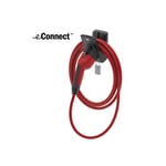 DEFA eConnect Docking / holder Oppheng, for Type 2 kabel, låsemulighet