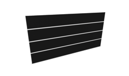 Götessons Ljudabsorberande Anslagstavla Storyboard EcoSUND® B2400xH1200xD50mm Svart