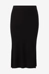 pieces - Kjol pcCrista HW Midi Knit Skirt - Svart