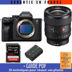 Sony A7S III + FE 24mm F1.4 GM + SanDisk 128GB Extreme PRO UHS-II SDXC 300 MB/s + Sony NP-FZ100 + Guide PDF ""20 TECHNIQUES POUR RÉUSSIR VOS PHOTOS