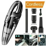 Hand Held Vacuum Cleaner Small Home Wet And Dry Rechargeable Cordless Car Vac