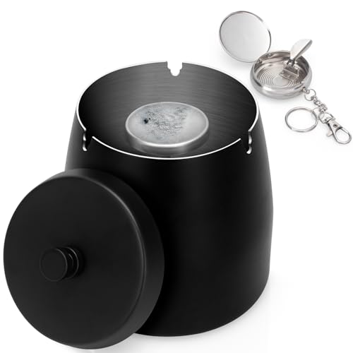 Cendriers De Poche RAW - Lot De 3, Portable, Fermeture Pression, Intérieur Ignifugé
